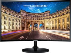 Монитор 24" Samsung C24F390FHR LC24F390FHRXEN 1920x1080 VA LED 4ms 16:9 HDMI матовая 3000:1 250cd 178гр/178гр D-Sub