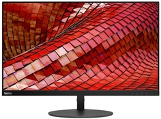 Монитор 27" Lenovo ThinkVision T27i-10 61C6MAT1IS черный, 1920x1080, IPS, 16:9, 4ms, 178/178, 250cd/m2, 1000:1, HDMI, DP, VGA, 4*USB 3.0, tilt, swivel