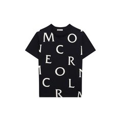 Хлопковая футболка Moncler