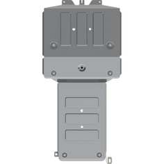 Защита картера двигателя и кпп алюминий 4 мм для JAGUAR F-Pace-2016 / 2017 / 2018 / 2019 / 2020 / 2021 / 2022-/ для LAND ROVER Rang sheriff