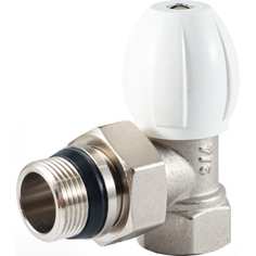 Угловой регулирующий клапан радиатора PROFACTOR