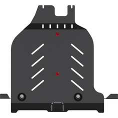 Защита заднего бампера для NISSAN X-Trail 2007-2014 2.0/ 2.0dCi/ 2.5 КПП:MCVT/ 6MT/ CVT/ AT, гнутая, сталь 2.5 мм, с крепеж sheriff