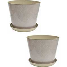 Круглое кашпо Violet