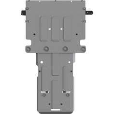 Защита картера и КПП для AUDI Q 5 2020-3.0D AT AWD, универсальная штамповка, AL 4 мм, с крепежом sheriff