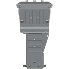 Защита картера двигателя и кпп алюминий 4 мм для JAGUAR XE-2017 / 2018 / 2019 / 2020 / 2021 / 2022 sheriff