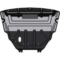 Защита картера двигателя и кпп Smart Line сталь 1.5 мм для LADA Vesta sedan /SW/ Cross 1.6 MT/ 1.6 AT/ 1.8 МТ/ 1.8 АТ/ 2015 -2022- sheriff