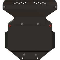 Защита картера для SSANG YONG Actyon 2006-2011 2.0 TD/ 2.3/ SSANG YONG Actyon Sports 2006-2016 2.0D MT, гнутая, ста sheriff