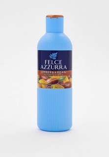 Гель для душа Felce Azzurra Парфюмированный для ванны и душа "Напитывающий аромат" Амбра и Аргана, 650 мл