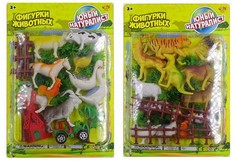 Игровые фигурки ABtoys Юный натуралист Фигурки животных с аксессуарами