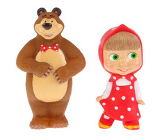 Игрушки для ванны Капитошка Игрушка для ванной в сетке Маша и Медведь