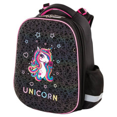 Школьные рюкзаки Юнландия Ранец Extrа с дополнительным объемом Rainbow unicorn 38x29x18 см
