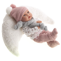 Куклы и одежда для кукол Munecas Antonio Juan Кукла озвученная Памела на подушке мягконабивная 27 см