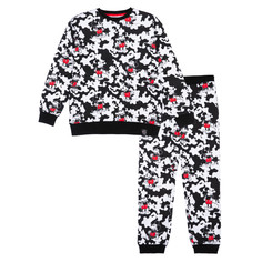 Комплекты детской одежды Playtoday Комплект Family look для мальчика (свитшот и брюки) New Year 42236015