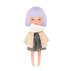 Куклы и одежда для кукол Orange Toys Набор одежды кожаный пуховик, серия Европейская зима 35 см