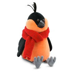 Мягкие игрушки Мягкая игрушка Orange Toys Life Снегирь Боб Красный шарф 20 см