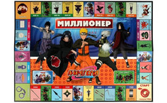 Настольные игры Умные игры Настольная игра Миллионер Анимеполия