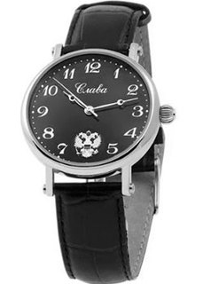 Российские наручные мужские часы Slava 8091683-300-2409-K1. Коллекция Премьер Слава