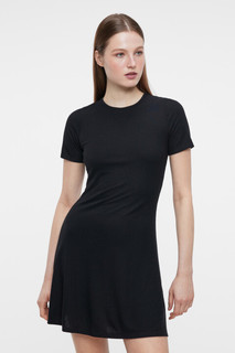 платье женское Платье-футболка приталенное с короткими рукавами Befree