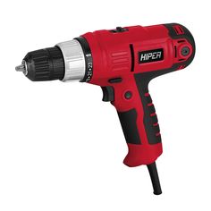 Шуруповерт сетевой HIPER HES350/2B, 350Вт, 35Нм, 0-400/0-1250 об/мин, БЗП 10мм