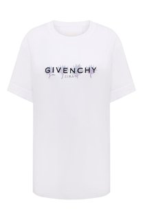 Хлопковая футболка Givenchy