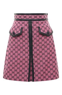 Хлопковая юбка Gucci