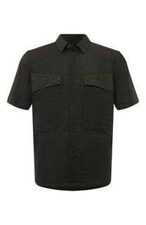 Рубашка изо льна и хлопка Transit