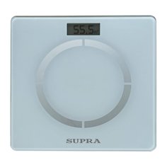 Весы напольные электронные, Supra, BSS-2055B, стекло, до 180 кг, с функцией измерения жира, жидкости, костной ткани