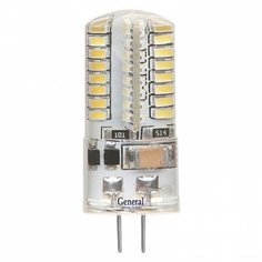 Лампа светодиодная G4, 3 Вт, 12 В, 4500 К, свет нейтральный белый, General Electric, GLDEN-S
