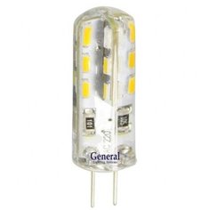 Лампа светодиодная G4, 3 Вт, 220 В, 4500 К, свет нейтральный белый, General Electric, GLDEN-S
