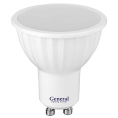 Лампа светодиодная GU10, 10 Вт, 230 В, 6500 К, свет холодный белый, General Electric, GLDEN-MR16