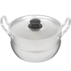 Кастрюля алюминий, 1.7 л, с крышкой, крышка алюминий, Калитва, 1017