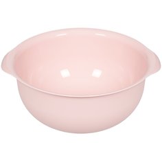 Салатник пластик, круглый, 2 л, Классик, Альтернатива, М7667, розовый Alternativa