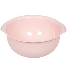 Салатник пластик, круглый, 4 л, Классик, Альтернатива, М7673, розовый Alternativa