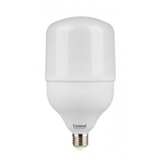 Лампа светодиодная E27, 50 Вт, 230 В, 6500 К, свет холодный белый, General Electric, GLDEN-HPL, высокомощная