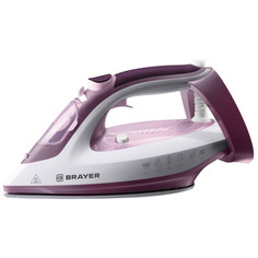 Утюги утюг BRAYER BR4006 2400Вт 140г/мин керамика фиолетовый