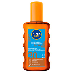 Солнцезащитное масло для тела NIVEA SUN Солнцезащитное масло-спрей для загара "Защита и загар" SPF 30