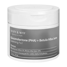 Диски для снятия макияжа MARY&MAY Пилинг-пэды для лица очищающие 70.0