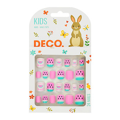 Для ногтей DECO. Набор детских накладных ногтей KIDS watermelon