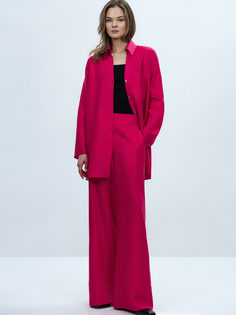 Рубашка оверсайз из натурального льна Charuel