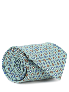 Галстук шелковый с принтом Cesare Attolini