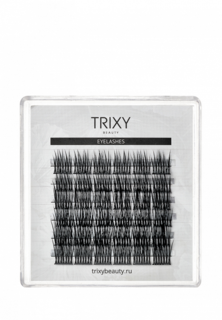 Пучки накладных ресниц Trixy Beauty Flames, эффект естественных и натуральных ресниц