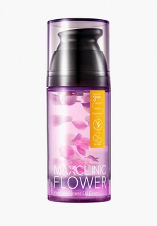 Гидрофильное масло Maxclinic пенка для умывания Purifying Flower Oil Foam с 15 экстрактами цветов, 110 г