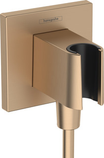 Подключение для душевого шланга с держателем Hansgrohe FixFit E 26889140