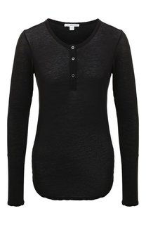 Хлопковый лонгслив James Perse