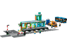 Конструктор Lego City Железнодорожная станция. 907 дет. 60335