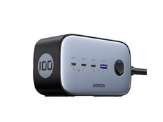 Зарядное устройство Ugreen CD270 DigiNest Pro 100W USB Type-C Charging Station 100W c 3xUSB Type-C 1xUSB-A Space Grey 60167