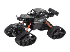 Радиоуправляемая игрушка Crossbot Гидроход 4WD 2в1 гусеницы + доп.комплект колес Black 870592