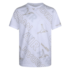 Подростковая футболка Jordan Golden Flight AOP Short-Sleeve Tee