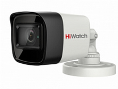 Видеокамера HiWatch DS-T800(B) (2.8 mm) 8Мп уличная цилиндрическая HD-TVI с EXIR-подсветкой до 30м 1/2" CMOS матрица; объектив 3.6мм; угол обзора 102.