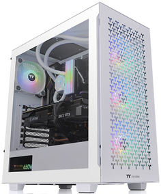 Корпус ATX Thermaltake V350 TG ARGB AIR CA-1S3-00M6WN-03 белый, без БП, с окном, 2*USB 2.0, USB 3.0, audio